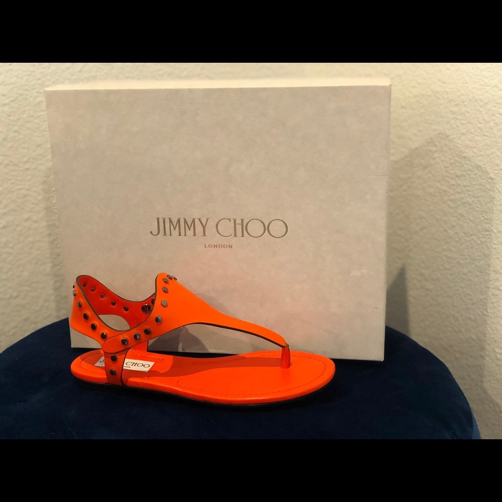 Dara Flat Thong Jimmy Choo